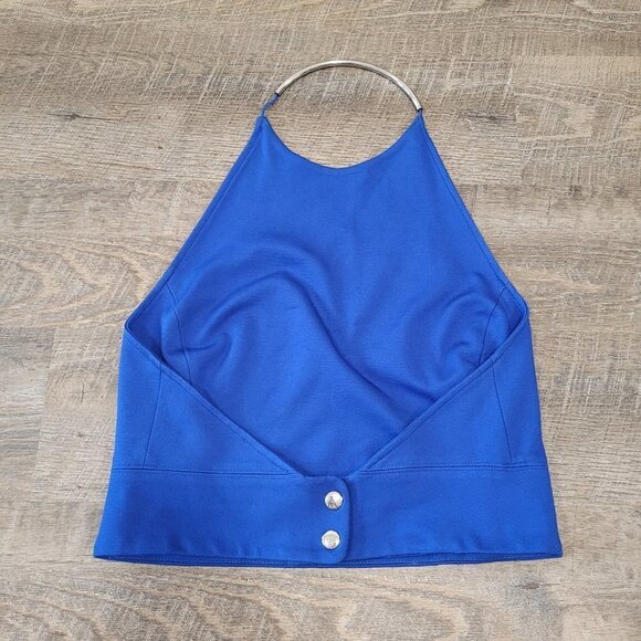 WILFRED | Aritzia Tenso Halter Crop Tank Top | Sz. 6 - Picture 6 of 6